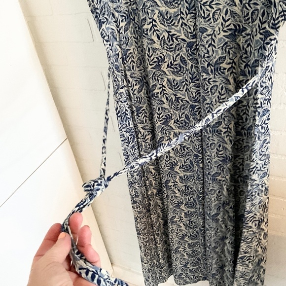 Vintage Blue and White Maxi Dress - Picture 14 of 14